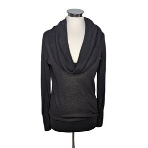 Halogen Cowl Neck Sweater - Black - Size Small (New Without Tags!)